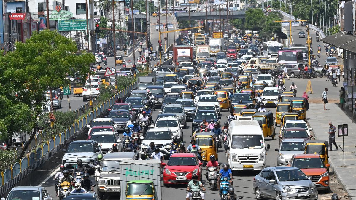 chennai traffic jam